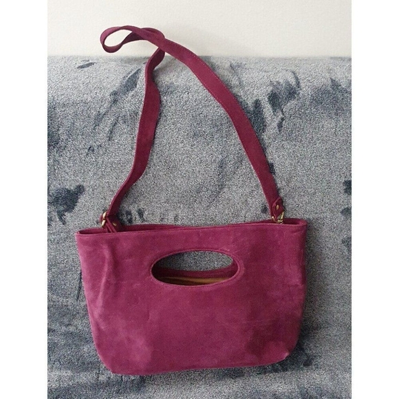 ceri hoover - classic tote - medium sized bag - juniper suede leather - Picture 6 of 16